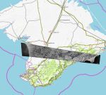 Спутниковый снимок Симферополя и окрестностей 28.10.72 %Satellite image of Simferopol and Crimea