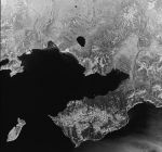 Магадан и окрестности со спутника 29.07.76 %Satellite image of Magadan