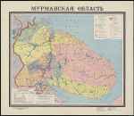 Мурманская область 1:1М %Murmansk oblast