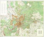 План Вильнюса и окрестностей 1:10К %Vilnius and vicinity