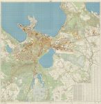 Карта Таллина и окрестностей 1:10К %Tallinn and vicinity