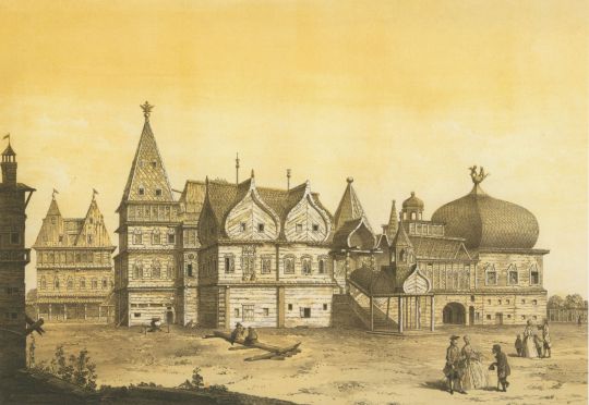 Дворец в селе Коломенском
