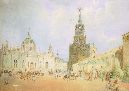 Внутренний вид Кремля
