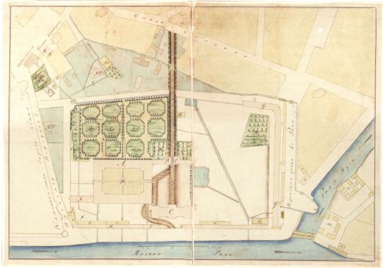 Воспитательный дом. План Местности
