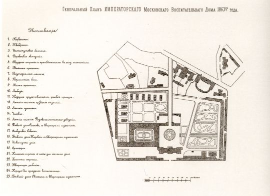 Воспитательный дом. Генеральный план
