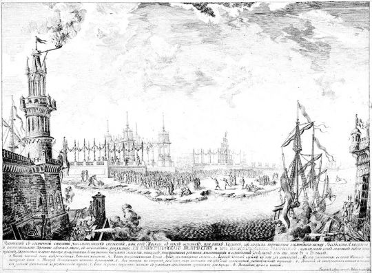 Павильоны на Ходынском лугу в Москве. Вид с восточной стороны
Ключевые слова: Ходынское поле,Баженов,Казаков