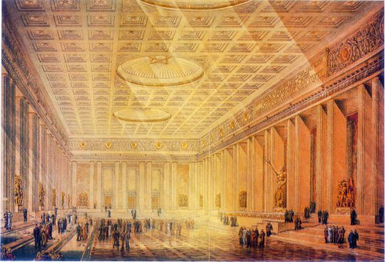 Дворец Советов. Проект. Зал правительственных приемов
Вариант 1948 года
