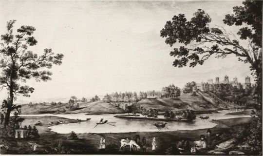 Село Царицыно в 12 верстах от Москвы
