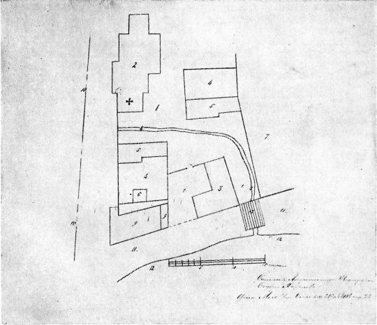Покровка у Покровских ворот в 1769 г. 
