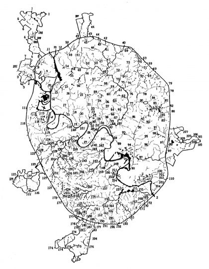 Малые реки Москвы
Представлены все малые реки и ручьи Москвы. Расшифровка названий - в комментарии 
