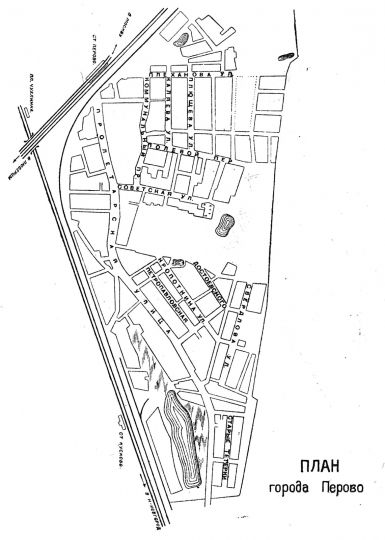 План города Перово
