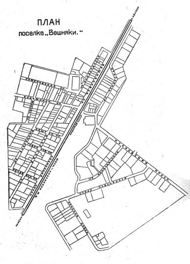 План поселка Вешняки
