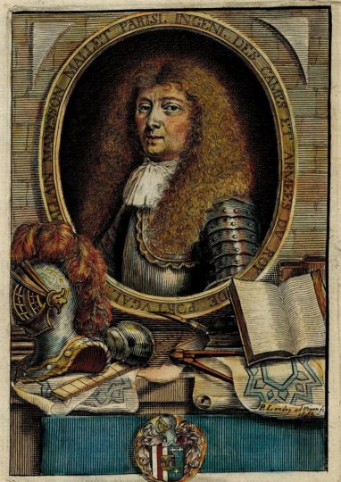 Портрет Алана Мале
Allain Manesson Mallet, Description de l' Univers, Paris 1683, De la Sphere, Paris 1685.
