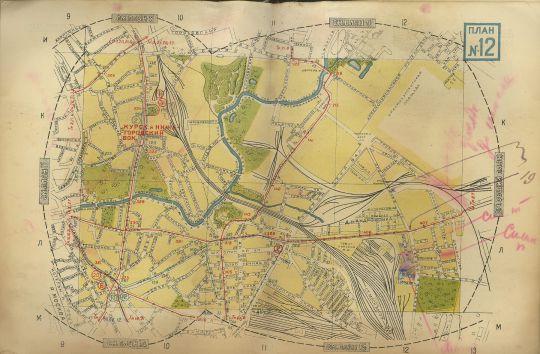 План 12 - район Сыромятников
