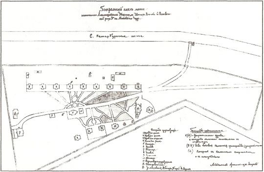 План Александровского убежища
