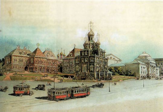 Охотный ряд.  Проект реконструкции
