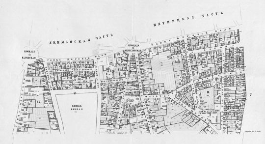 Район Серпуховской площади и Конской площади
