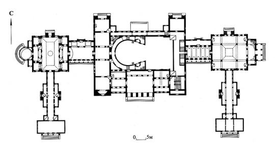 Останкино Дворец. План первого этажа
