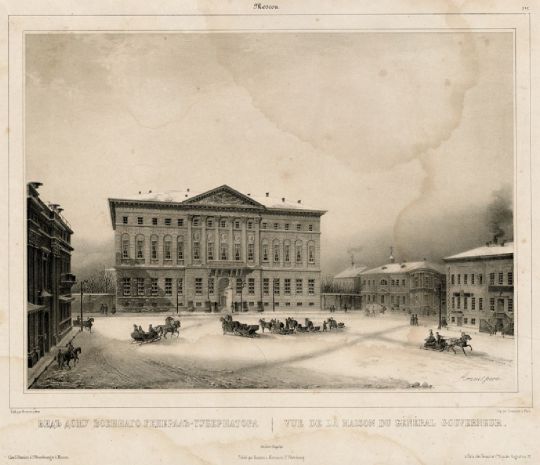 Дом военного генерал-губернатора
Построен в 1778-1782, арх. М.Ф. Казаков
