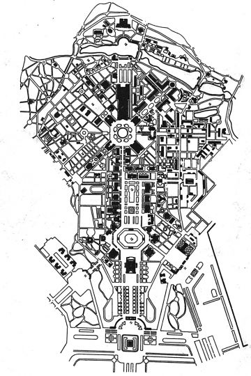 Генеральный план ВСХВ
