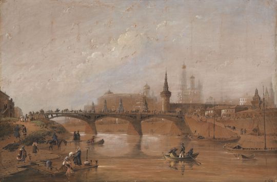 Вид Москворецкого моста
Вид Москворецкого моста. Художник Йозеф Андреас Вейс - Josef Andreas Weiß (1814–1887)
Ключевые слова: Вейс,Москворецкий мост
