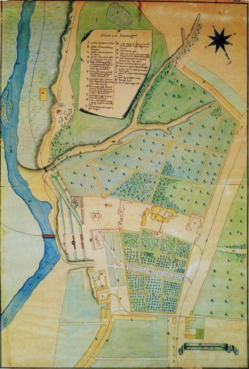 План села Коломенского
Ключевые слова: Коломенское