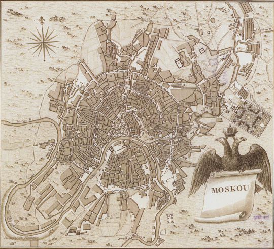 Moskou
P.F. Tardien. Париж 1783-1784. 390 х 260
