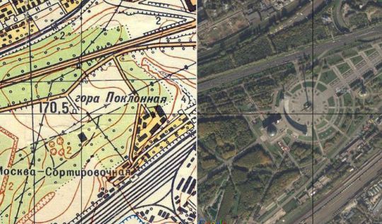 Поклонная гора - 1968 год
