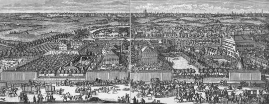 Усадьба Ф.А. Головина в Москве
На двух листах. Офорт, резец. 520х620; 475х560 мм. (левая часть). 523х690; 476х560 мм. (правая часть)
