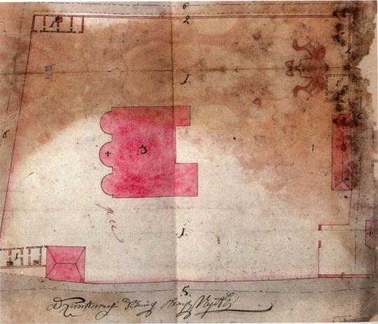 План Знаменского монастыря
