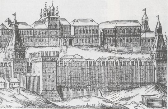 Здание приказов
Гравюра П. Пикара
