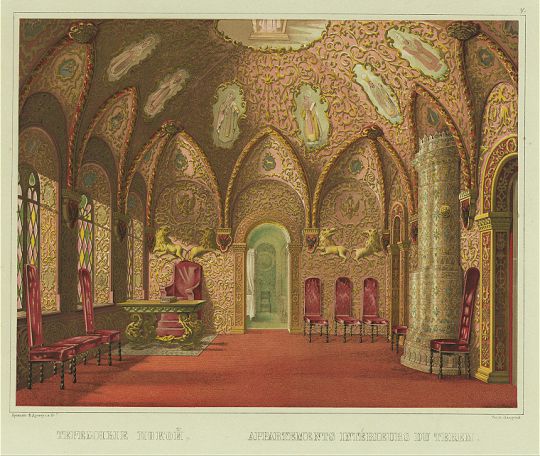 Теремной покой Большого Кремлевского Дворца
