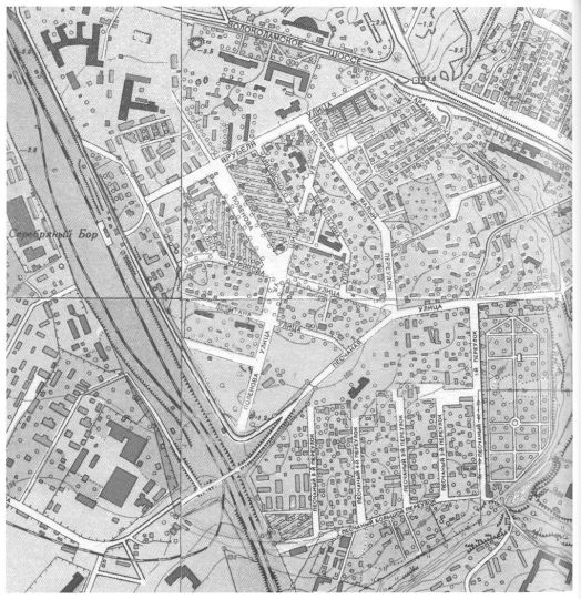Район "Cокол"
Предположительно фрагмент плана Мосгеотреста
