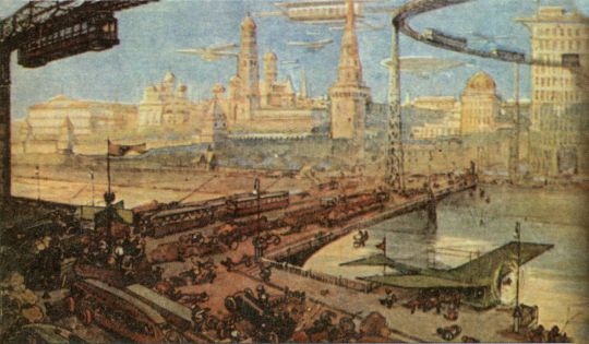 Кремль и Москворецкий мост
