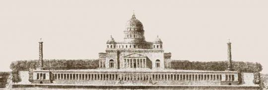 Проект Храма Христа Спасителя - вид 1
Проект Храма Христа Спасителя на Воробьевых горах
