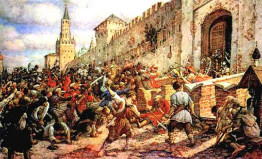 Соляной бунт на Красной площади
