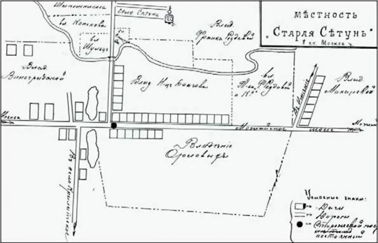 План села Старая Сетунь
