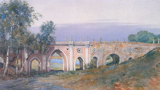 Царицыно. Большой мост через овраг
