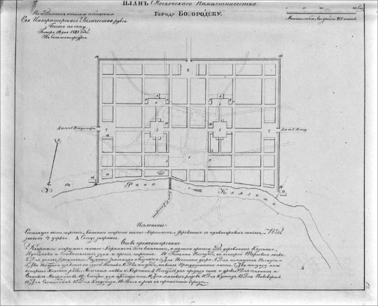 План Московского наместничества городу Богородску
Ключевые слова: план; Ногинск